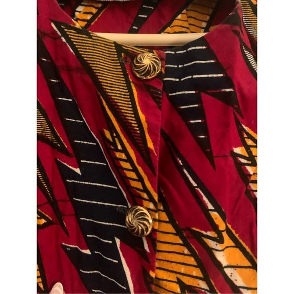 Vintage Button Down Long Sleeve Jacket Top - Picture 2 of 3